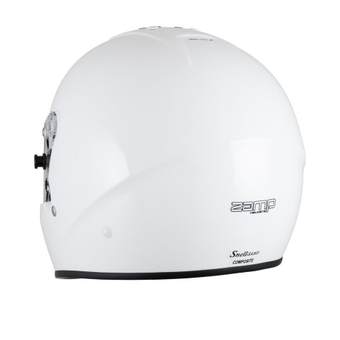 Zamp Helmets H784001L RZ-57 SNELL SA2025 Gloss White Large Z-20 Clear Shield thumbnail 7