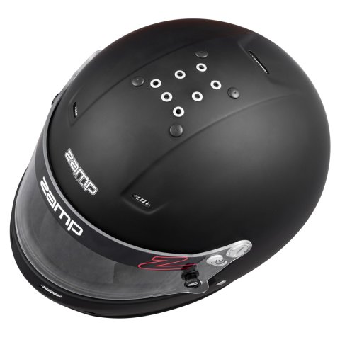 Zamp Helmets H78303FXL RZ-57V SNELL SA2025 Matte Black X-Large Z-20 Clear Shield thumbnail 3