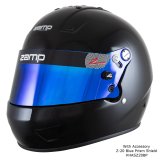 Zamp Helmets H784003L RZ-57 SNELL SA2025 Gloss Black Large Z-20 Clear Shield thumbnail 3