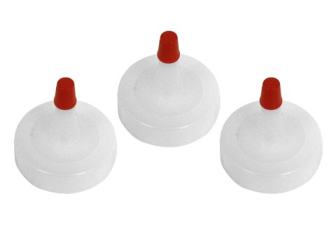 Chemical Guys Gallon Size Easy Pour Spouts ACC_111 Funnels, Spouts, Plastic, White, Set of 3 thumbnail 1