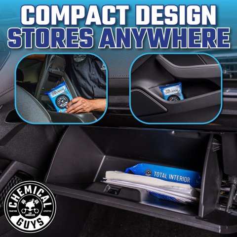 Chemical Guys Total Interior Cleaner and Protectant PMWSPI22050 Cleaning Solutions, Interior, Cleaning, Protectant, Wipes, Interior, 50 Wipes, Each thumbnail 5