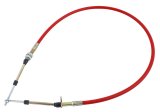 B&M Super Duty Race Shifter Cables 80832 Cable, Duty, 4 ft. Length, Morse Style, Eyelet/Threaded Ends, Red, Each thumbnail 1