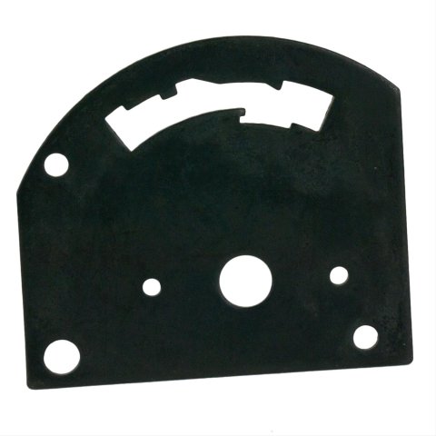B&M Gate Plates 80711 Plate, Pro Stick, 3-Speed Forward Pattern, GM, Automatic, TH350, TH400, Each thumbnail 1