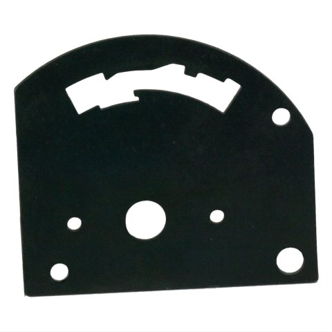 B&M Gate Plates 80711 Plate, Pro Stick, 3-Speed Forward Pattern, GM, Automatic, TH350, TH400, Each thumbnail 2