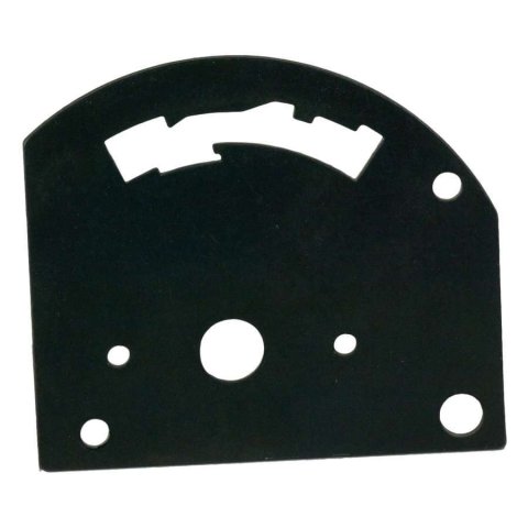 B&M Gate Plates 80711 Plate, Pro Stick, 3-Speed Forward Pattern, GM, Automatic, TH350, TH400, Each thumbnail 3