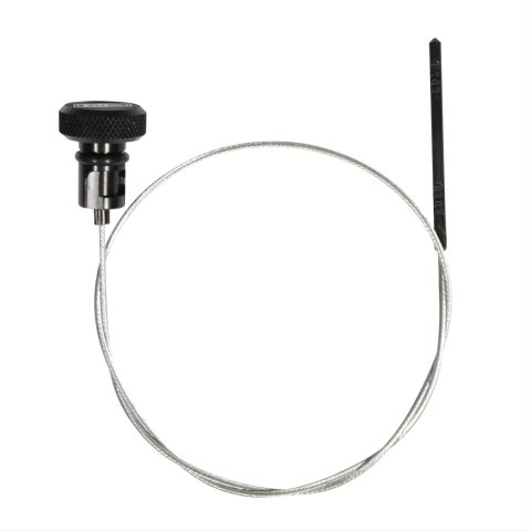 B&M NAG-1 Locking Transmission Dipsticks 22301 Dipstick, Locking, Aluminum Handle, Black Anodized, Chrysler, Dodge, NAG1, Kit thumbnail 2
