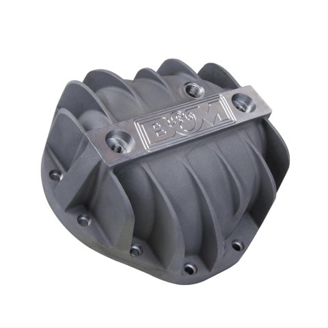 B&M 12 Bolt GM 8.875 Inch Differential Cover 70504 Cover, Rear, 12-bolt, Aluminum, Natural, in. Truck, Each thumbnail 2