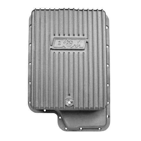 B&M Automatic Transmission Deep Pans 40295 Pan, Deep, Aluminum, Natural, Ford, E4OD, 5R100, 4R100, Each thumbnail 5