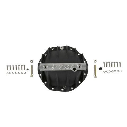 B&M 14 Bolt GM 9.5 Inch Differential Cover 71505 Cover, Rear, 14-bolt, Aluminum, Black Anodized, in., Each thumbnail 2