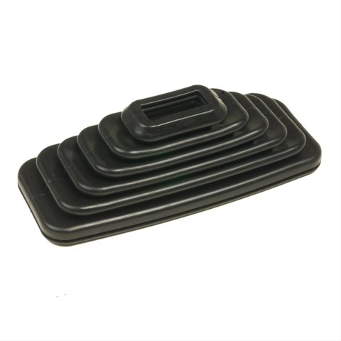 B&M Replacement Shifter Boots 80668 Boot, Megashifter, Black, Rubber, Each thumbnail 3