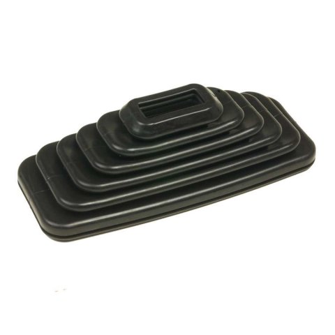 B&M Replacement Shifter Boots 80668 Boot, Megashifter, Black, Rubber, Each thumbnail 4