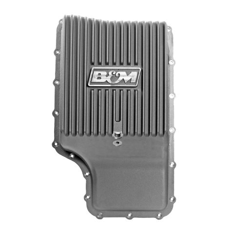 B&M Automatic Transmission Deep Pans 70397 Pans, Deep, A356.0-T6 Aluminum, Natural, 3.7 qt. Capacity Increase, Ford, 6R140, Each thumbnail 5