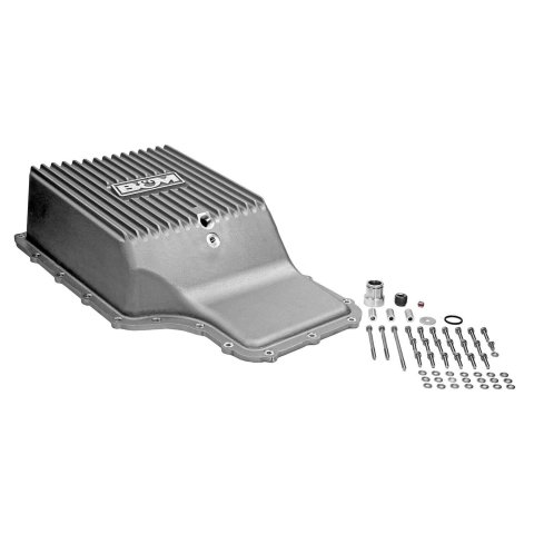 B&M Automatic Transmission Deep Pans 70397 Pans, Deep, A356.0-T6 Aluminum, Natural, 3.7 qt. Capacity Increase, Ford, 6R140, Each thumbnail 8