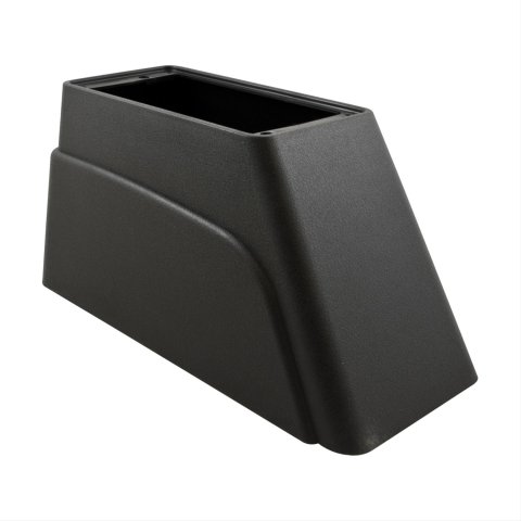 B&M Plastic Skirts 80727 Shifter Cover, Plastic, Black, Mega Shifter, Each thumbnail 1