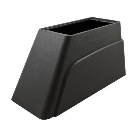 B&M Plastic Skirts 80727 Shifter Cover, Plastic, Black, Mega Shifter, Each thumbnail 2