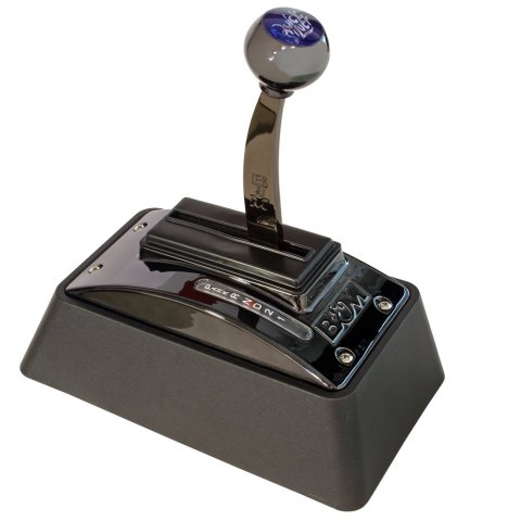 B&M QuickSilver Shifters 81683 Automatic Shifter, Quicksilver, Black Chrome, Chevy, Mopar, Ford, Lincoln, Mercury, Each thumbnail 4
