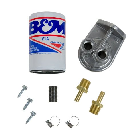 B&M Remote Transmission Filters 80277 Filter, 3/4-16 in. Thread, Kit thumbnail 1