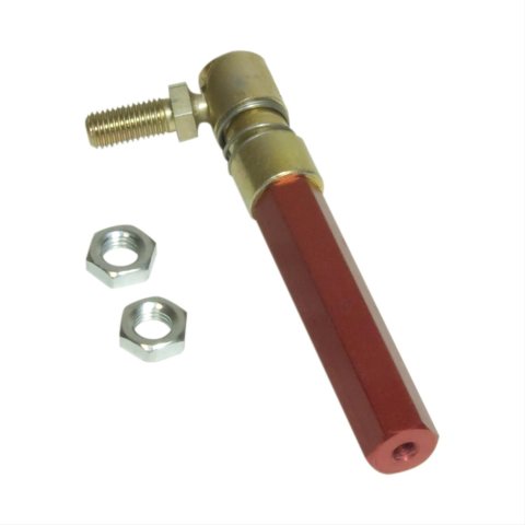 B&M Quick Disconnects and Cable Extensions 80323 Shifter Throttle End, Quick-Disconnect Cable, Steel, Gold Iridited, 1/4 x 20 in., Each thumbnail 2