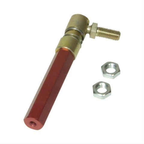 B&M Quick Disconnects and Cable Extensions 80323 Shifter Throttle End, Quick-Disconnect Cable, Steel, Gold Iridited, 1/4 x 20 in., Each thumbnail 3