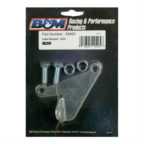B&M Transmission Brackets and Levers 40495 Cable Bracket thumbnail 1