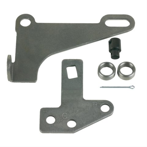 B&M Transmission Brackets and Levers 75498 Bracket, Steel, Natural, Chevy, 4L60E, 4L65E, 4L80E, 4L85E, Each thumbnail 2