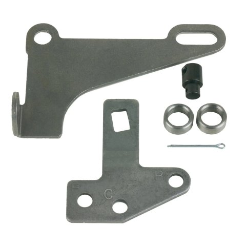 B&M Transmission Brackets and Levers 75498 Bracket, Steel, Natural, Chevy, 4L60E, 4L65E, 4L80E, 4L85E, Each thumbnail 5