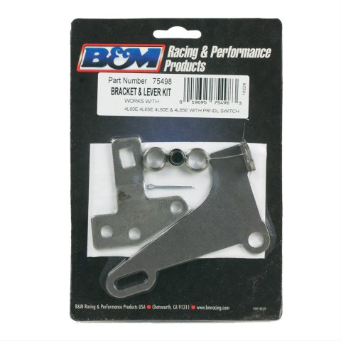 B&M Transmission Brackets and Levers 75498 Bracket, Steel, Natural, Chevy, 4L60E, 4L65E, 4L80E, 4L85E, Each thumbnail 6