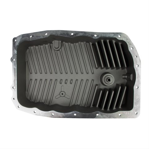 B&M Automatic Transmission Deep Pans 70391 Pan, Deep, Aluminum, Natural, 1.8 qt. Capacity Increase, Chevy, 6L80, Each thumbnail 2