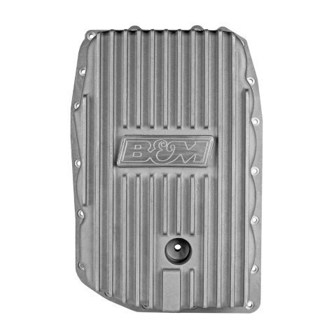 B&M Automatic Transmission Deep Pans 70391 Pan, Deep, Aluminum, Natural, 1.8 qt. Capacity Increase, Chevy, 6L80, Each thumbnail 6