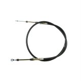 B&M Super Duty Race Shifter Cables 81833 Cables, Automatic Transmission, Cables, Black Jacket, Eyelet/Post Ends, 60.00 in. Overall Length, Each thumbnail 5