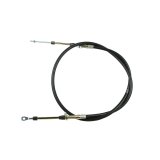 B&M Super Duty Race Shifter Cables 81833 Cables, Automatic Transmission, Cables, Black Jacket, Eyelet/Post Ends, 60.00 in. Overall Length, Each thumbnail 6