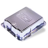 B&M Automatic Transmission Deep Pans 70289 Pan, Deep, Steel, Chrome, GM, 700R4, 4L60, Each thumbnail 1