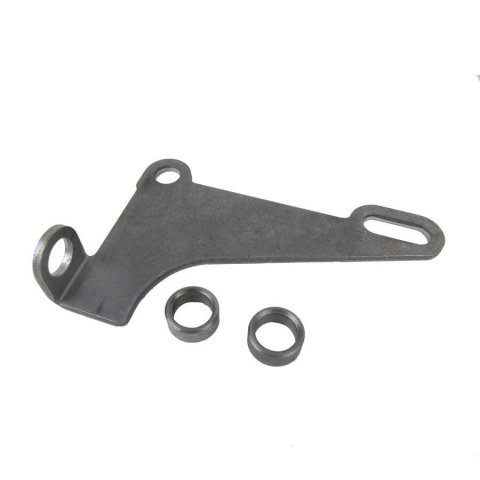 B&M Transmission Brackets and Levers 70499 Bracket, Steel, Natural, Chevy, 4L60E/4L65E/4L80E/4L85E, Each thumbnail 4