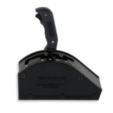 B&M Pro Gate Shifters 80901 Shifters, Automatic, Gate, Cable Operated, Forward Shifter Pattern, Black Pistol Grip Knob, 4.750 in. Shifter Stick Length, Chevrolet, Kit thumbnail 6
