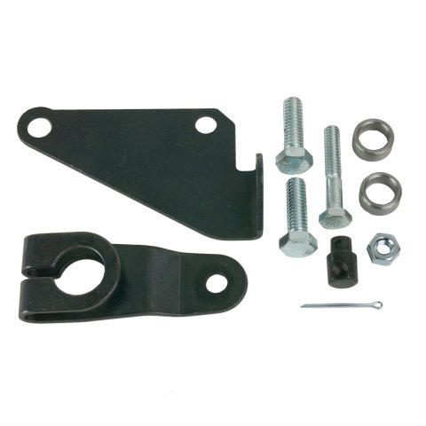 B&M Transmission Brackets and Levers 40497 Bracket, Steel, Natural, Ford, Lincoln, Mercury, C-6, Kit thumbnail 3