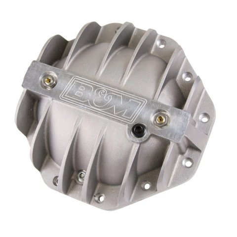 B&M 12 Bolt Chrysler 9.25 Inch Differential Cover 10306 Cover, Rear, 12-bolt, Aluminum, Natural, in., Each thumbnail 3