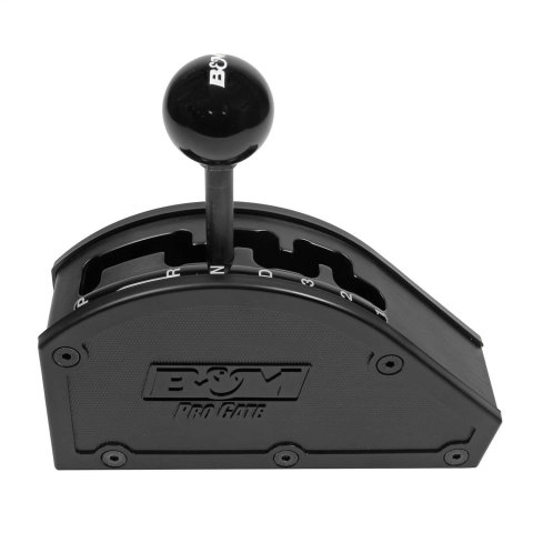 B&M Pro Gate Shifters 80902 Shifter, Gate, 4-Speed, Automatic, Forward Shift Pattern, Black, Chevy, Each thumbnail 2