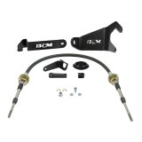 B&M Heavy-Duty Transfer Case Shift Cables 80899 Shifter Components, B&M, Replacement, Heavy-duty, Shifter Cable, 37 in. Long, Brackets, Hardware, Jeep, Wrangler, Each thumbnail 1