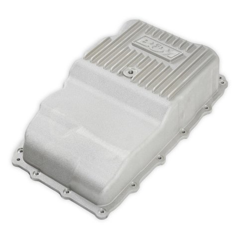 B&M Automatic Transmission Deep Pans 70401 Pan, Deep, Aluminum, Natural, 2 qt. Capacity Increase, Chevy, GMC, 10L80, Each thumbnail 2