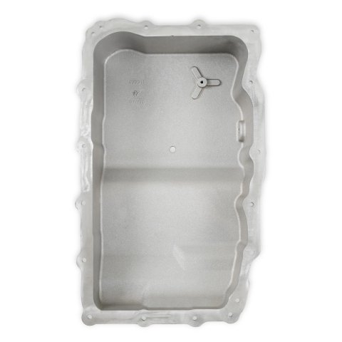 B&M Automatic Transmission Deep Pans 70401 Pan, Deep, Aluminum, Natural, 2 qt. Capacity Increase, Chevy, GMC, 10L80, Each thumbnail 5