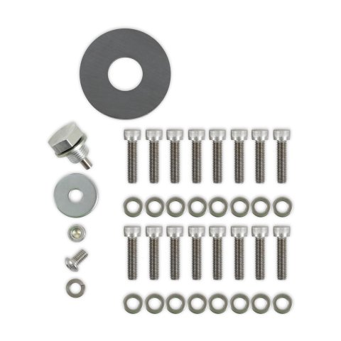 B&M Automatic Transmission Deep Pans 70401 Pan, Deep, Aluminum, Natural, 2 qt. Capacity Increase, Chevy, GMC, 10L80, Each thumbnail 6