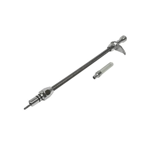 B&M Transmission Fluid Dipsticks 22165 Dipstick, Aluminum, Polished, GM, TH350, TH350C, Each thumbnail 8