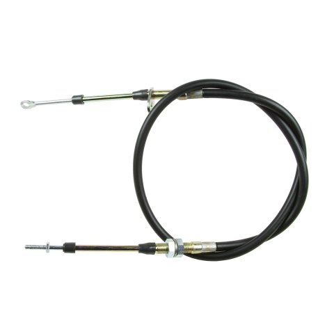 B&M Super Duty Race Shifter Cables 81832 Cable, Duty, 48 in. Length, Morse Style, Eyelet/Threaded Ends, Black, Each thumbnail 1