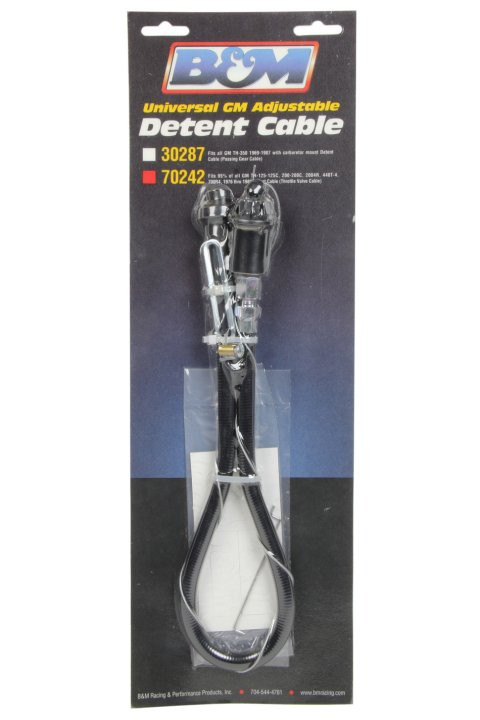 B&M TV/Kickdown Cables 70242 Automatic Transmission Kickdown Kit, Carburetor/Fuel Injection, Buick, Chevy, Oldsmobile, Pontiac, 700R4, Kit thumbnail 4