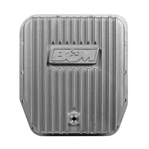 B&M Automatic Transmission Deep Pans 40291 Pan, Deep, Aluminum, Natural, Ford, AODE, 4R70W, AOD, Each thumbnail 8