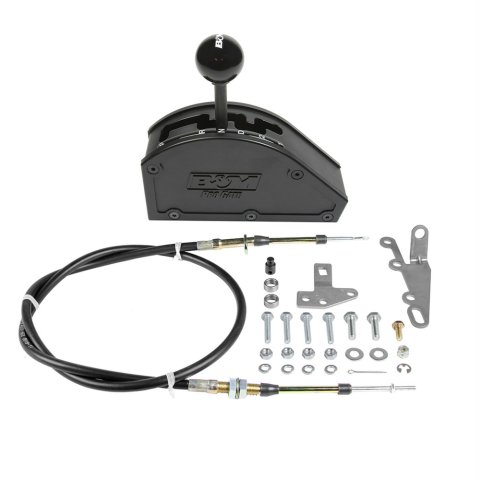B&M Pro Gate Shifters 80889 Shifter, Gate, 3-Speed, Automatic, Forward Shift Pattern, Black, Chevy, Each thumbnail 2