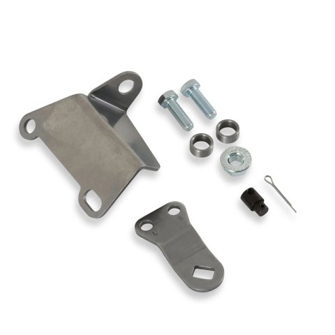 B&M Transmission Brackets and Levers 75499 Automatic Levers, Steel, Natural, Chevrolet, 4L60-E, 4L65-E, 4L70-E, 4L75-E, 4L80-E, 4L85-E, Kit thumbnail 2