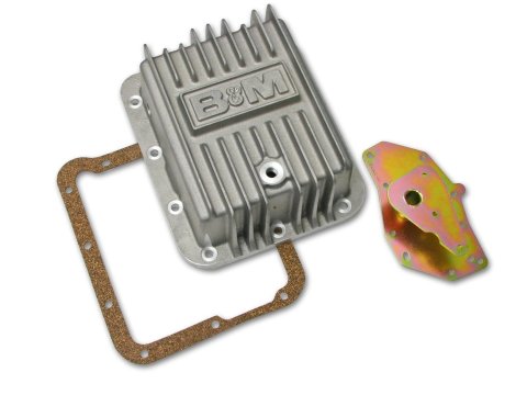 B&M Automatic Transmission Deep Pans 50281 Pan, Deep, Aluminum, Natural, Case Fill, Ford, C-4, Each thumbnail 3