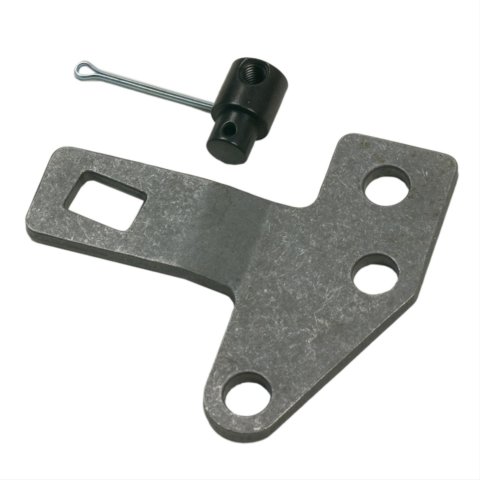 B&M Transmission Brackets and Levers 20462BM Bracket, Steel, Natural, Buick, Chevy, Oldsmobile, Pontiac, Kit thumbnail 1