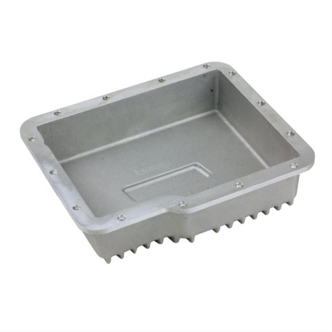 B&M Automatic Transmission Deep Pans 70280 Pan, Deep, Aluminum, Natural, GM, Powerglide, Each thumbnail 2